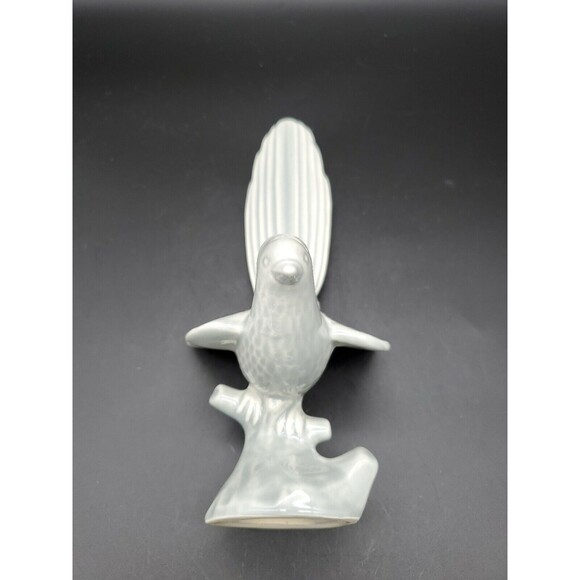Blue Jay Bird Ceramic Figurine Gray Color #1307 Mid-Century Modern NICE!! - Picture 11 of 11